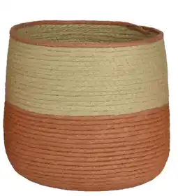 Pets Place Homestyle Plantenmand - Plantenmand - Ø25x25 cm Natural Oranje aanbieding