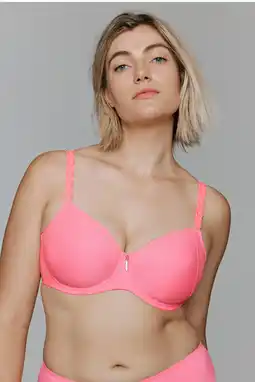 Wehkamp PrimaDonna Twist niet-voorgevormde beugelbh Twixie roze aanbieding