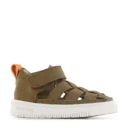 Wehkamp Shoesme leren sandalen bruin aanbieding