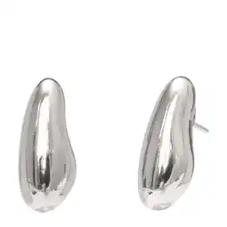 Wehkamp Abrazi rhodium plated oorbellen Eyre aanbieding