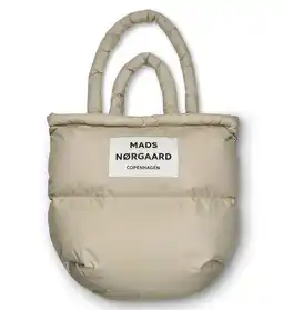 Wehkamp MADS NØRGAARD - COPENHAGEN gewatteerde shopper beige aanbieding