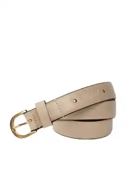 Wehkamp Legend leren riem beige aanbieding