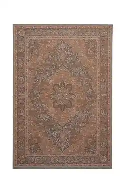 Wehkamp NOUS Living binnen- en buitenvloerkleed donkerbruin (290x200 cm) aanbieding