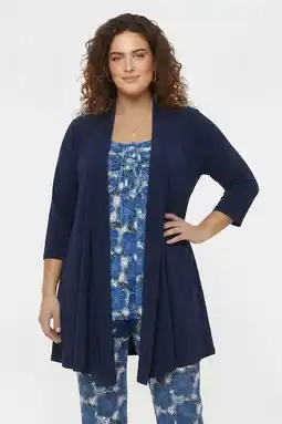 Wehkamp YOEK vest donkerblauw aanbieding