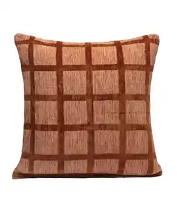 Wehkamp Dogguo Sierkussen CHECK-CUSHION-MOCHA/BROWN (50X50 cm) aanbieding