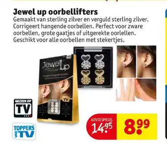 Kruidvat Jewel up oorbellifters aanbieding