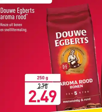 ALDI Douwe Egberts Aroma Rood bonen 250g aanbieding