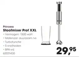 HANOS Princess Staafmixer Prof XXL aanbieding