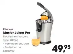 HANOS Princess Master Juicer Pro aanbieding
