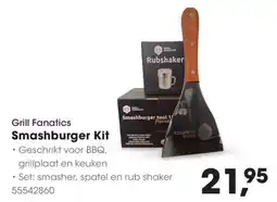 HANOS Grill Fanatics Smashburger Kit aanbieding