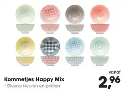 HANOS Kommetjes Happy Mix aanbieding