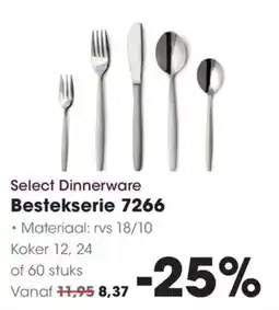 HANOS Select Dinnerware Bestekserie 7266 aanbieding