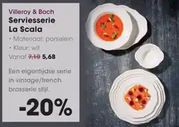 HANOS Villeroy & Boch La Scala aanbieding