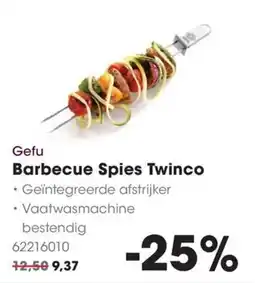 HANOS Gefu Barbecue Spies Twinco aanbieding