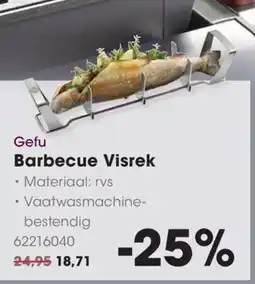 HANOS Gefu Barbecue Visrek aanbieding