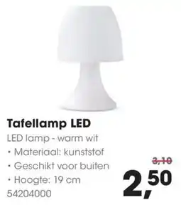 HANOS Tafellamp LED aanbieding