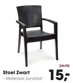 HANOS Stoel Zwart aanbieding