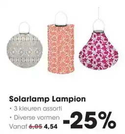 HANOS Solarlamp Lampion aanbieding