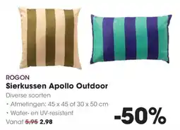 HANOS Rogon sierkussen apollo outdoor aanbieding