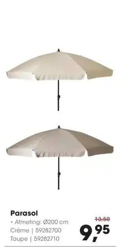 HANOS Parasol aanbieding