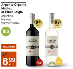 Gall & Gall Argento Organic Malbec aanbieding