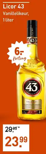 Gall & Gall Licor 43 aanbieding