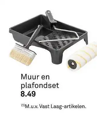 Karwei Muur en Platondset aanbieding