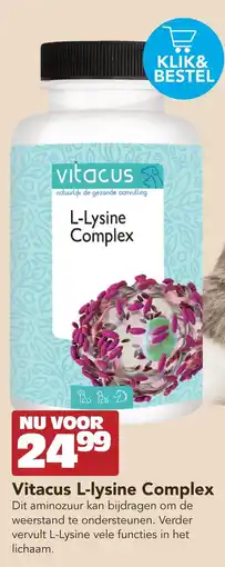 Discus Vitacus L-lysine Complex aanbieding