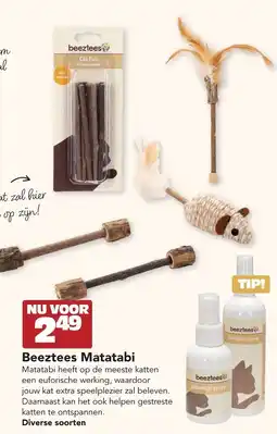 Discus Beeztees Matatabi aanbieding