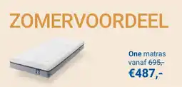Auping One matras aanbieding