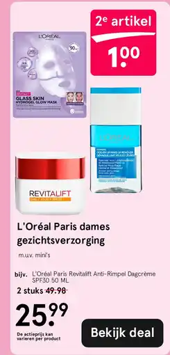 Etos L'Oréal Paris Revitalift Anti-Rimpel Serum 30 ML aanbieding