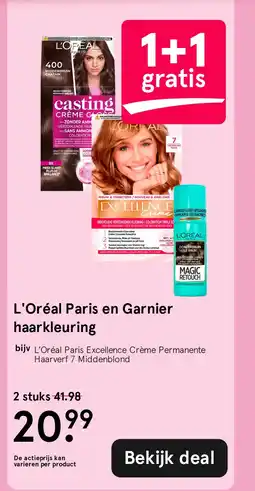Etos L'Oréal Paris Magic Retouch Camouflerende Uitgroeispray 3 Middenbruin 75 ML aanbieding