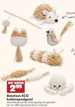 Discus Beeztees ECO kattenspeelgoed aanbieding
