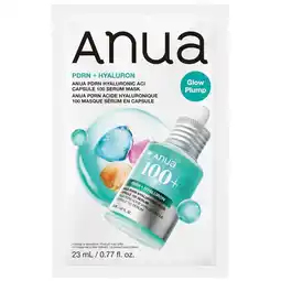 Kruidvat Anua Pdrn Hyaluronic Acid Capsule 100 Serum Mask aanbieding