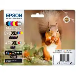 Bol.com Original Ink Cartridge Epson C13T379D4010 Multicolour aanbieding
