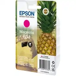 Bol.com Epson 604 - Inktcartridge - Origineel - Standaard capaciteit - Magenta aanbieding