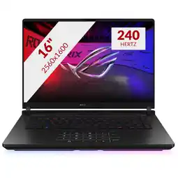 Alternate ASUS ROG Strix SCAR 16 G635LX-RW042W 16'' Copilotplus gaming laptop aanbieding