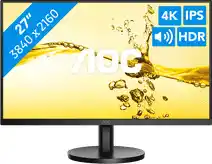 Bol.com AOC U27B3A - 4K IPS Monitor - Speakers - 27 inch aanbieding
