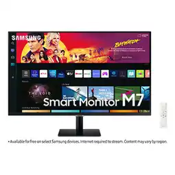 Bol.com Samsung M7 LS32BM700UU - 4K VA 60Hz Smart Monitor - 32 inch aanbieding