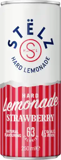 Dirk Stelz Hard lemonade strawberry aanbieding
