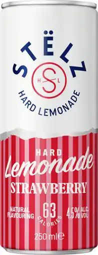 Dirk Stelz Hard lemonade strawberry aanbieding