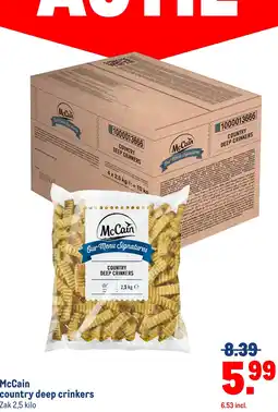Makro McCain country deep crinkers aanbieding