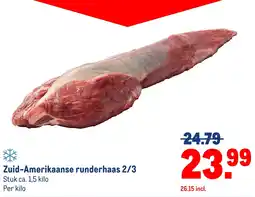 Makro Zuid-Amerikaanse runderhaas 2/3 aanbieding