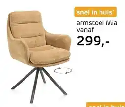 Henders & Hazel Mia armstoel aanbieding