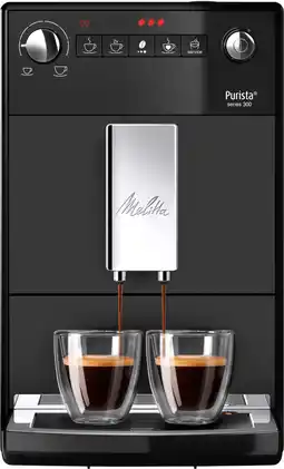 Coolblue Melitta Purista F230-104 Zwart aanbieding