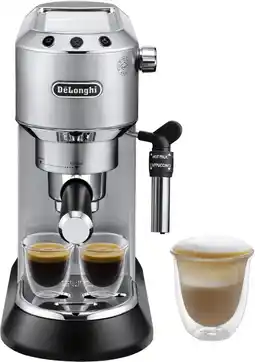 Coolblue De'Longhi EC685.M Dedica Zilver aanbieding