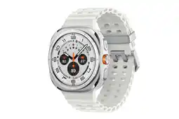 De Online Drogist Samsung Galaxy Watch Ultra (47mm) LTE (2025) Titanium White aanbieding