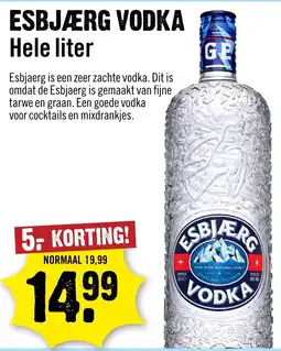Dirck 3 Esbjærg vodka aanbieding