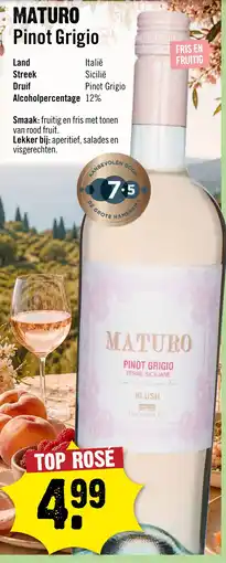 Dirck 3 Maturo Pinot Grigio aanbieding