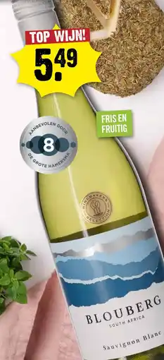 Dirck 3 Blouberg Sauvignon Blanc aanbieding